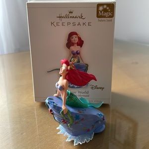 Vintage Little Mermaid ornament, like new!